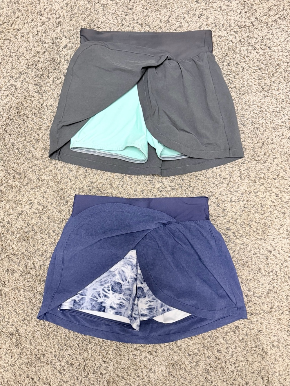 Lot of 2 Under Armour Athletic Skorts Tennis Pickleball Golf Sz Small